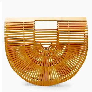 Wooden Structured Grab Bag - Small